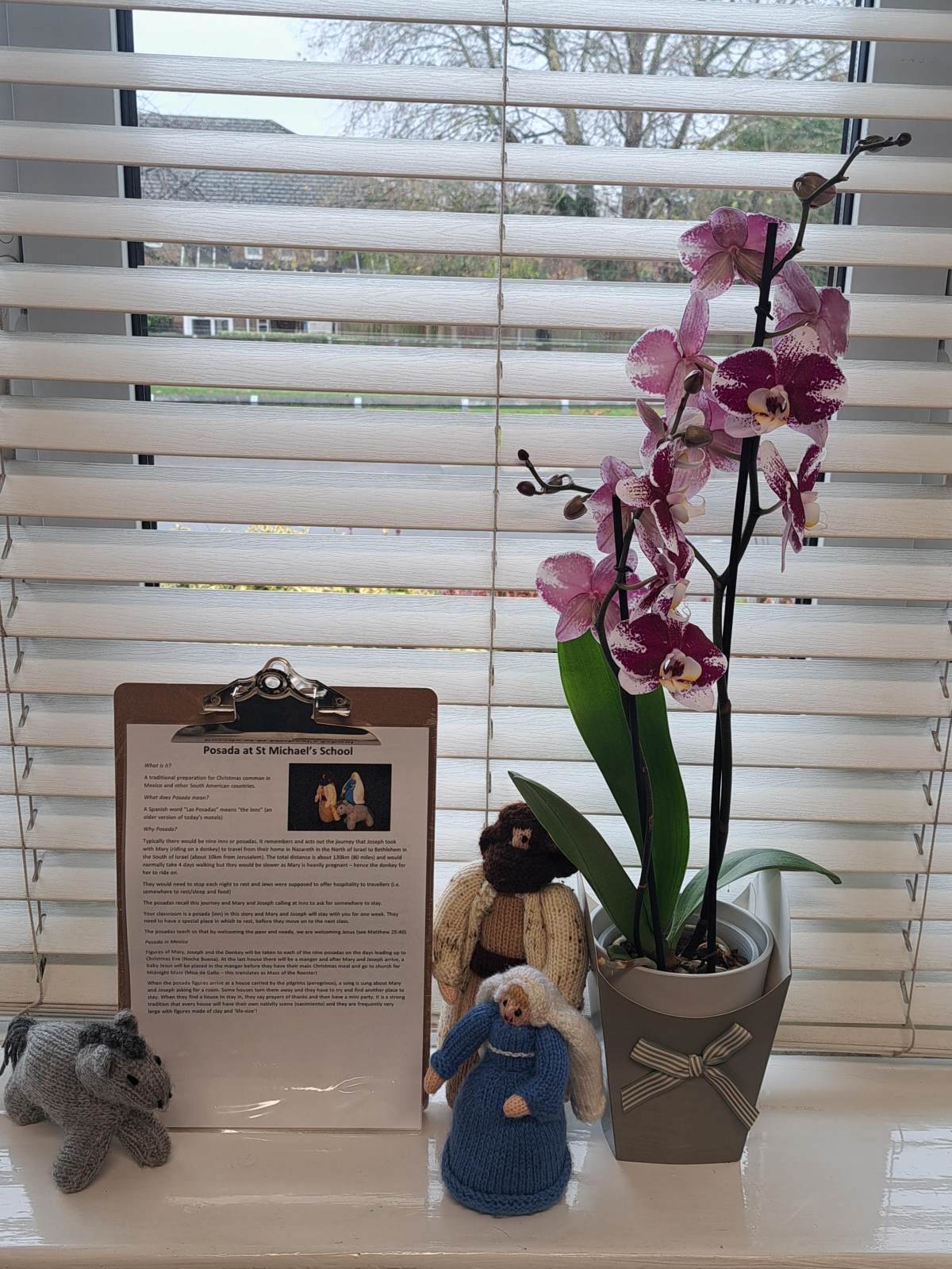 Our visitors in Ms Gillespie's Office